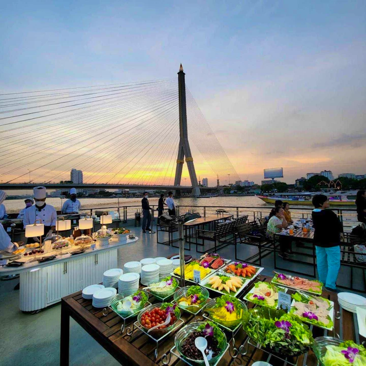 Chao Phraya White Orchid Cruise Location